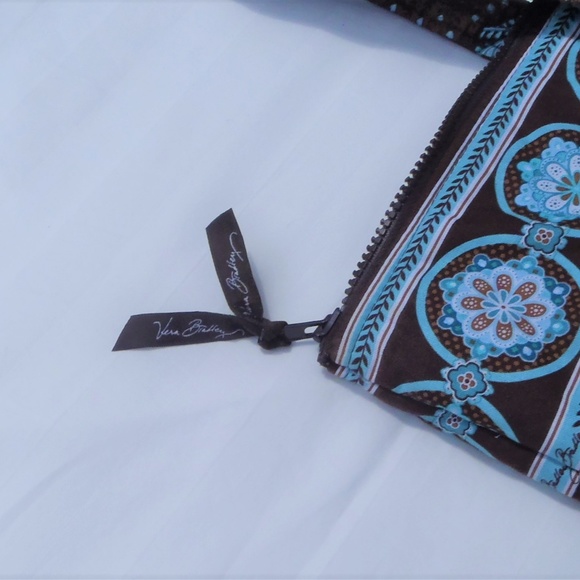 Vera Bradley Blue Java Large Tote - EUC - Picture 5 of 8